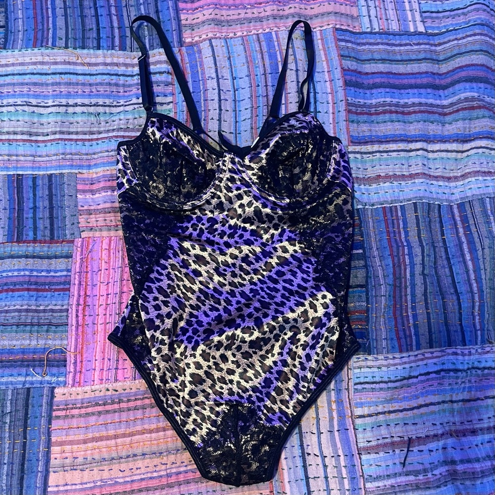 LEOPARD Lace Bodysuit